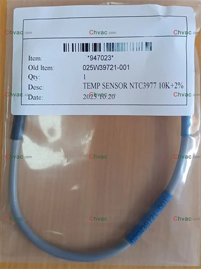 York 025W39721-100 jutiklio iškrova