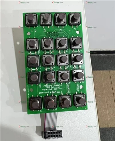 York 10 kontaktų klaviatūra